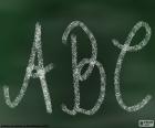 Schoolbord, ABC