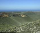 Vulkanische landschap, Lanzarote