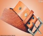 Lederen riem