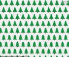 Kerst bomen papier