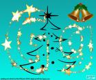 De letter G in hoofdletters en kleine letters, een mooie Kerst letter
