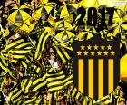 Club Atlético Peñarol de Montevideo, kampioen van Campeonato Uruguayo de Primera División 2017 en Torneo Clausura 2017