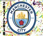 Manchester City FC kampioen van de Premier League 2017-2018, de eerste divisie van het professionele voetbal in Engeland