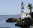 De vuurtoren van Santa Marta is een vuurtoren, gelegen in het Fort van Santa Marta, Cascais, wijk van Lissabon, Portugal