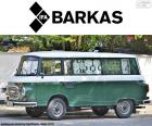 De Barkas B1000 was een multifunctioneel busje van het Duitsland van het Oosten, met een driecilinder tweetaktmotor