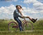 Romantische fietstocht