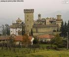 Vigoleno kasteel, Italië