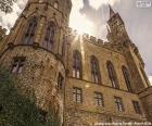 Detail van de Hohenzollern Castle, Duitsland