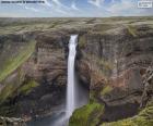 Háifoss Waterval, IJsland