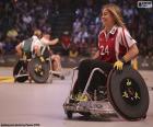Atleet met een handicap