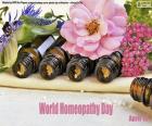 10 april World Homeopathy Day, een alternatief medicijnsysteem gecreëerd in 1796 door Samuel Hehnemann