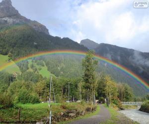 puzzel Regenboog