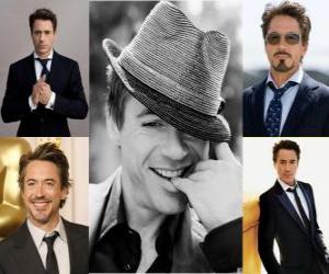 puzzel Robert Downey Jr is een Amerikaans acteur tweemaal genomineerd voor een Academy Award en winnaar van twee Golden Globes, maar ook als zanger en componist.