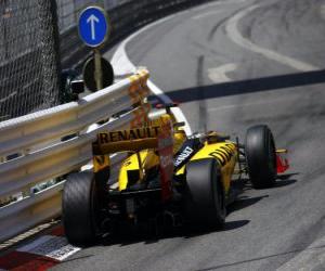 puzzel Robert Kubica - Renault - Monte-Carlo 2010