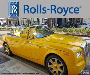 puzzel Rolls-Royce geel