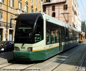 puzzel Rome tram