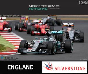 puzzel Rosberg, G.P Groot-Brittannië 2015