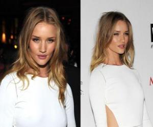 puzzel Rosie Huntington-Whiteley is een Britse actrice en model