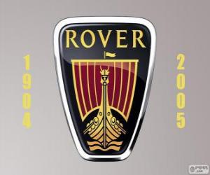 puzzel Rover logo was een automerk van Verenigd Koninkrijk