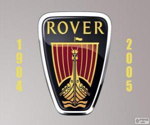 puzzel Rover logo was een automerk van Verenigd Koninkrijk