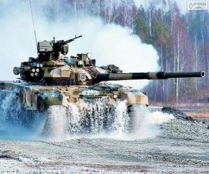 puzzel Russische tank T-90