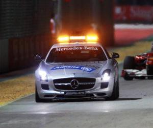 puzzel Safety car - 2010 in Singapore