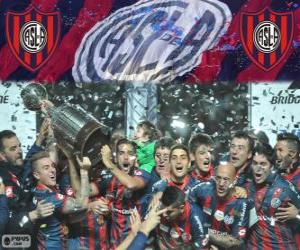 puzzel San Lorenzo de Almagro, kampioen van de Copa Libertadores 2014