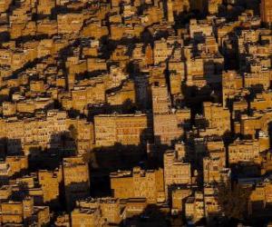 puzzel Sanaa, Yemen