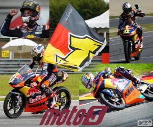 puzzel Sandro Cortese, 2012 wereldkampioen van Moto3 ™