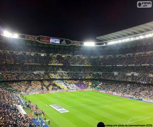 puzzel Santiago Bernabeu, Madrid