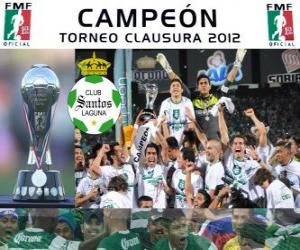 puzzel Santos Laguna Club, Clausura Mexico 2012 kampioen