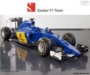 puzzel Sauber F1 Team 2015