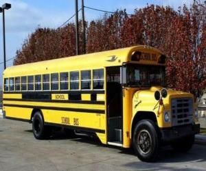 puzzel Schoolbus