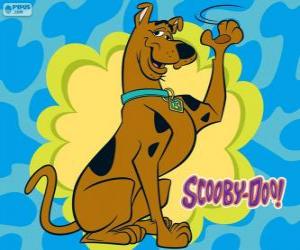 puzzel Scooby-Doo, de protagonist hond