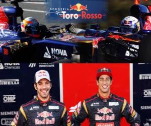 puzzel Scuderia Toro Rosso 2013