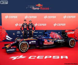 puzzel Scuderia Toro Rosso 2015