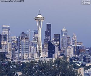 puzzel Seattle, Verenigde Staten