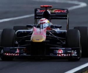 puzzel Sebastien Buemi - Toro Rosso - Hungaroring 2010