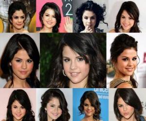 puzzel Selena Gomez is een Amerikaanse actrice van Mexicaanse afkomst. Momenteel speelt het personage Alex Russo op de Disney Channel Original Series, Wizards Waverly Place.