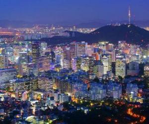 puzzel Seoul, Zuid-Korea