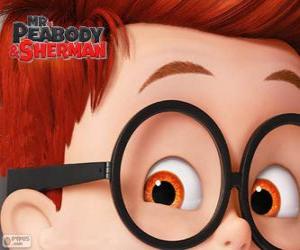 puzzel Sherman, de geadopteerde zoon van Peabody