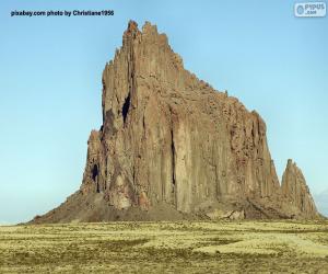 puzzel Shiprock, New Mexico, Verenigde Staten