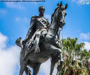 puzzel Simón Bolívar