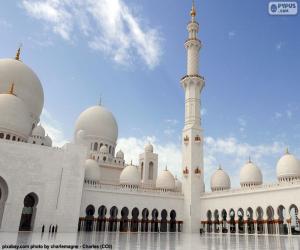 puzzel Sjeik Zayed-moskee, Abu Dhabi