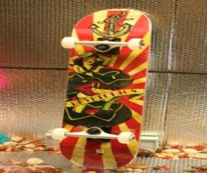 puzzel Skateboard