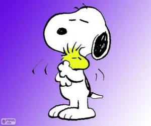 puzzel Snoopy en Woodstock