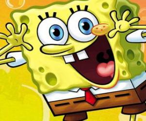 puzzel SpongeBob gelukkig