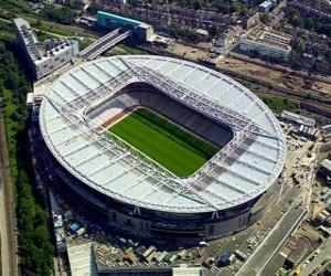 puzzel Stadion van Arsenal FC - Emirates Stadium -