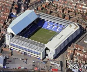 puzzel Stadion van Everton FC - Goodison Park -