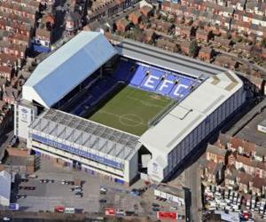 puzzel Stadion van Everton FC - Goodison Park -